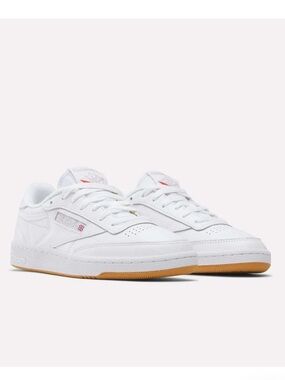 Reebok Club C 85 Leather Sneakers with Gum Outsole